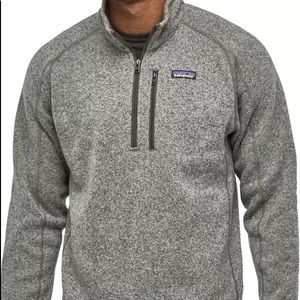 Patagonia Men’s XXL Grey Better Sweater 1/4 Zip